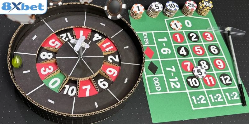 Các loại cược phổ biến trong Roulette 8XBET